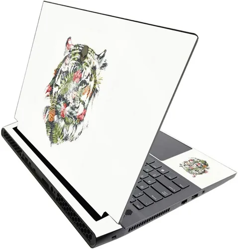 Miniatura 736 de MightySkins - Skin brillante con purpurina para Alienware M17 R3 (2020) y M17 R4 (2021) - Diversión de los años 90 Acabado duradero con purpurina