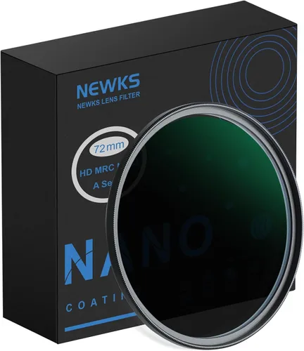 Newks Filtro de lente ND64 de 2.835 in (filtro de densidad neutra fija de 6 paradas), 30 recubrimientos multicapa HD impermeable importación AGC