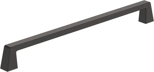 Miniatura 72 de Amerock BP55282BBR Tirador de gabinete bronce negro Manija de gabinete de 8 pulgadas (203 mm) de centro a centro Blackrock Tirador de cajón