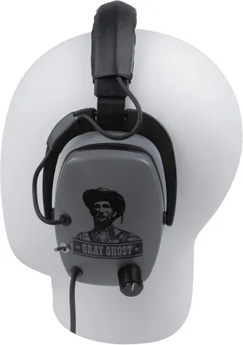 Miniatura 7 de DetectorPro Original Gris Ghost Platinum Series Auriculares con enchufe de ángulo de 1/4