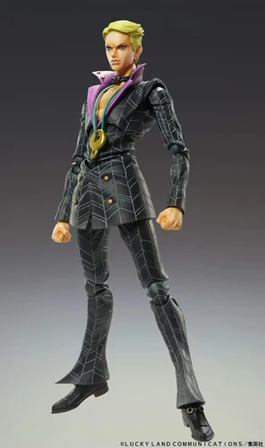 Miniatura 2 de MediCos JoJo's Bizarre Adventure Part 2: Chozo Kado Prosciutto - Figura de estatua de acción, multicolor, 6 pulgadas