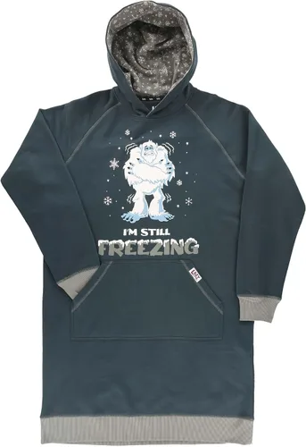 Miniatura 82 de Lazy One Sudadera con capucha de gran tamaño, ropa de dormir cómoda, vestido de suéter para mujer