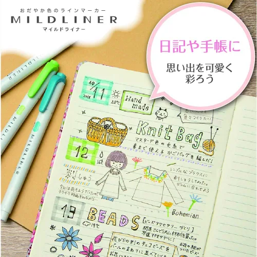 Miniatura 5 de Zebra Mildliner WKT7-25C - Resaltador de 25