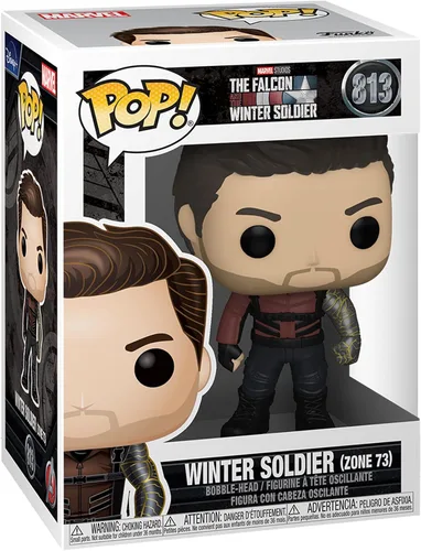 ¡Funko Pop! Marvel: Halcón y el soldado de invierno - Soldado de invierno (Zona 73)