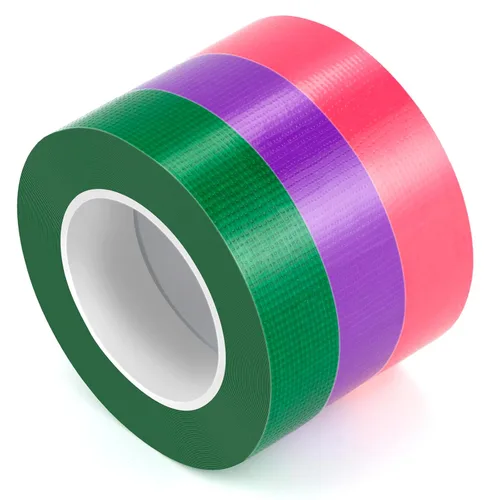 Miniatura 9 de 3 rollos de cinta adhesiva de color, tubería de agua multiusos impermeable, codificación de colores, cinta multifuncional para manualidades y arte
