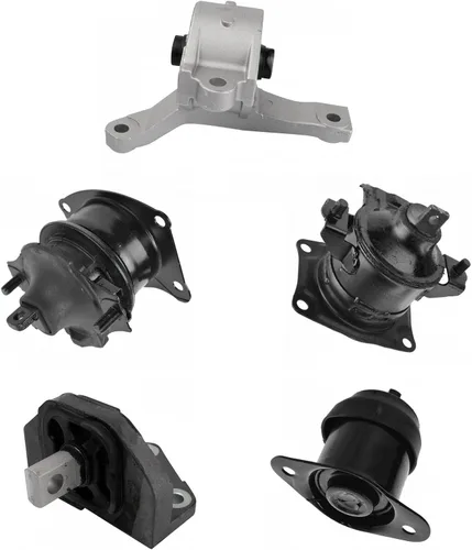 Miniatura 118 de TRQ Kit de montaje del motor de transmisión del motor Juego de 4 piezas para Captiva Sport Equinox Terrain 2.4L