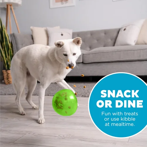 Miniatura 6 de Outward Hound Juguete Interactivo Dispensador de Premios Snoop Grande para Perros, Pelota Rompecabezas Alimentador Lento para Perros Medianos a