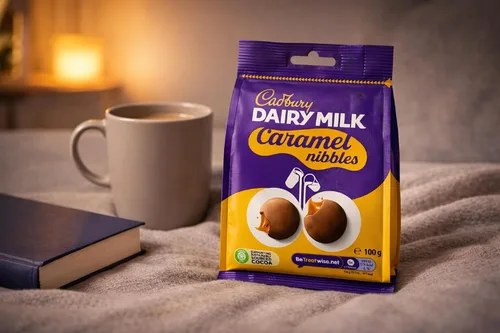 Miniatura 6 de Cadbury Bocadillos de caramelo de leche láctea, 3.53 oz, paquete de 6