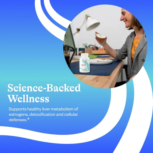 Miniatura 4 de Seeking Health DIM e I3C - Apoya el metabolismo hepático saludable de estrógeno - Fórmula con DIM e I3C para apoyar una respuesta celular saludable