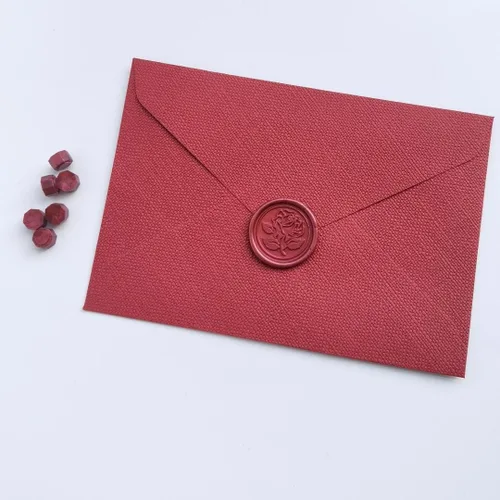 Miniatura 2 de 200 cuentas de cera para sellar sellos de cera, perfectas para tarjetas, sobres, invitaciones, paquetes de vino, sellado de letras (burdeos)