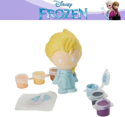 Miniatura 6 de Innovative Designs Disney Frozen DIY Paint Your Own Figurines Arts and Crafts Set for Girls - Elsa & Anna