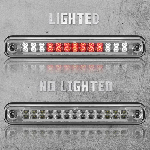 Miniatura 7 de 3ª Luz de Freno Trasera de Reemplazo para 1988 1989 1990 1991 1992 1993 1994 1995 1996 1997 1998 1999 Chevy GMC C/K-Series GMT400, Lámpara de Carga