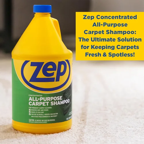 Miniatura 5 de ZEP Champú concentrado multiusos para alfombras, 128 onzas ZUCEC128 (caja de 4)