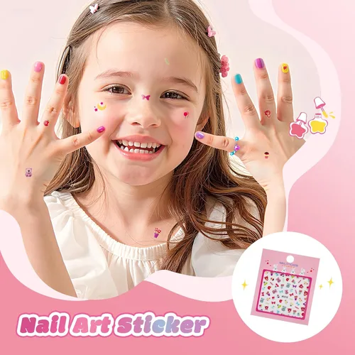 Miniatura 6 de Regalos de Pascua - Juego de esmaltes de uñas para niños, 12 x 0.2 fl oz, no tóxico, despegable, secado rápido, para niñas, belleza sorpresa