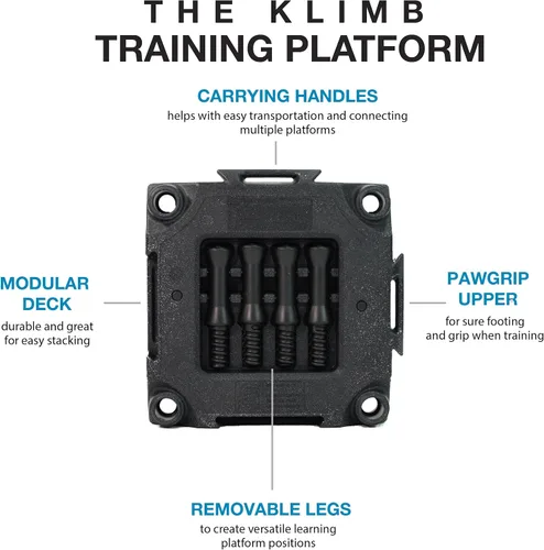 Miniatura 2 de Blue-9 Pet Products KLIMB - Plataforma de entrenamiento para perros y sistema de agilidad, duradero y portátil para uso en interiores o exteriores