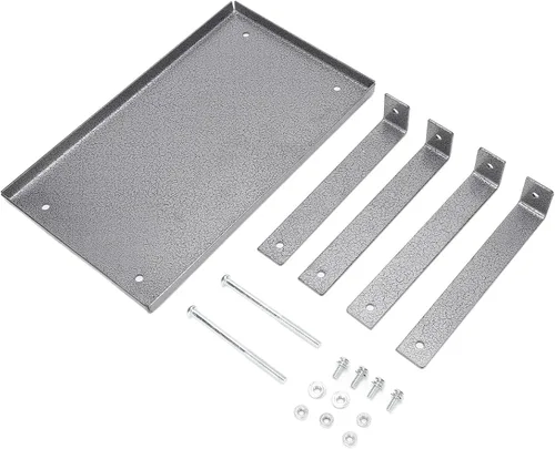 Miniatura 3 de Fdit Soporte para cepilladora eléctrica, mesa multifunción de aluminio para carpintería, tablero de soporte de 11.4 x 6.9 pulgadas, incluye patas