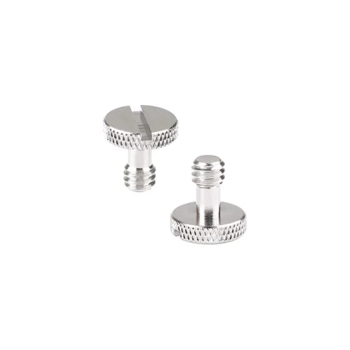 Miniatura 3 de CAMVATE Tornillo ranurado de 1/4"-20 para placa de liberación rápida de cámara (2 piezas) - 2025