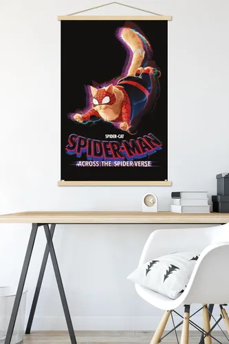Miniatura 5 de Trends International Marvel Spider-Man: Across The Spider-Verse - Póster de pared de una hoja de gato, 22.37 x 34.00 pulgadas, paquete de impresión