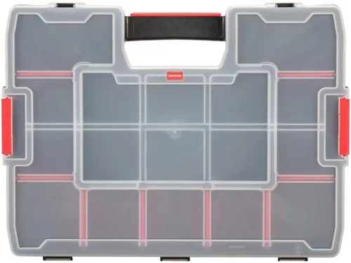 Miniatura 9 de CRAFTSMAN Organizador de almacenamiento de herramientas pequeño de 10 compartimentos, plástico (CMST14021)