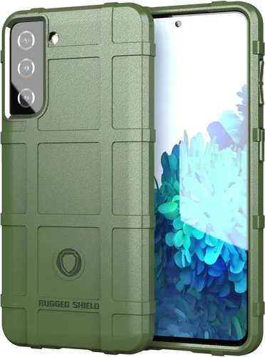 Miniatura 105 de EGO TACTICAL Rugged Shield Brand Solid Color TPU Phone Case for Samsung Galaxy S20 FE - OD Green Verde OD