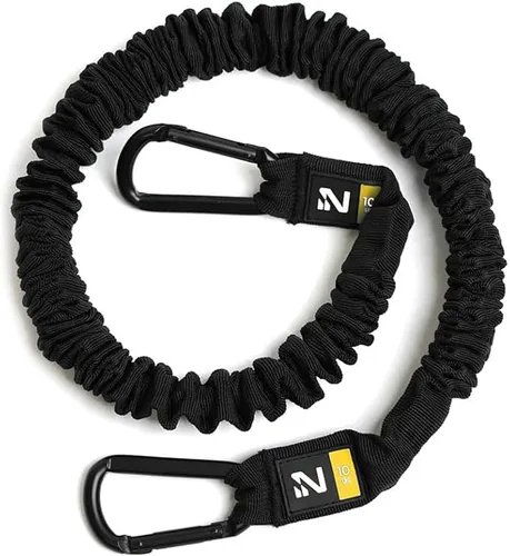 Miniatura 3 de Iron Neck Resistance Band, Durable Exercise Band with Steel Carabiners for Neck Training, Strength Workouts, Stretching, and Rehab