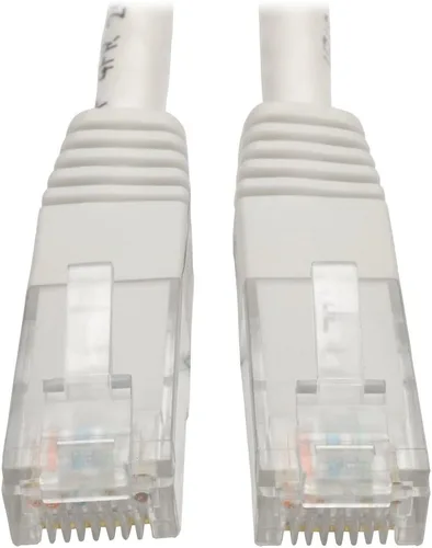 Miniatura 8 de Tripp Lite Cable de conexión moldeado Gigabit Cat6 Cat5e RJ45 M/M 550MHz Amarillo
