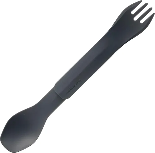 Miniatura 9 de humangear GoBites Duo and Bio Duo - Cubiertos de viaje, tenedor y cuchara portátil de tamaño completo, juego de utensilios reutilizables, sin PC