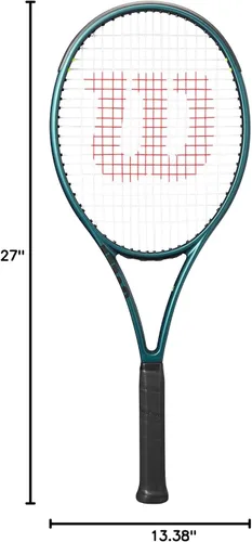 Miniatura 8 de Wilson Blade 100L V9 - Raquetas de tenis de alto rendimiento, ensartadas con Sensation 16 Natural a media tensión de rango