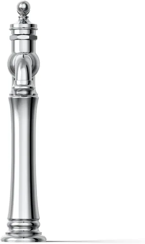 Miniatura 9 de Kohler 72763-9M-CP Artifacts Gentleman's - Grifo para lavabo de baño con una sola manija, 1.2 gpm, cromo pulido