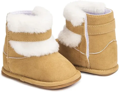 Miniatura 5 de Meckior Botas vaqueras con borla para bebé, mocasines con cremallera lateral, parte inferior suave, antideslizante, para niños pequeños