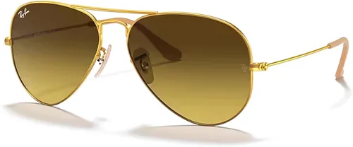 Miniatura 113 de Ray-Ban RB3025 - Lentes de sol de aviador de metal para hombre y mujer + paquete con kit de cuidado de gafas iWear de diseñador