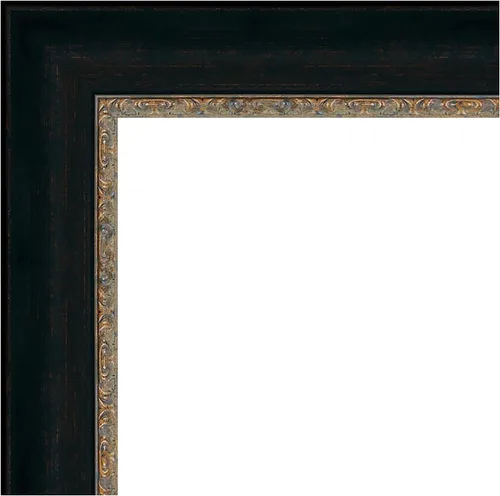 Miniatura 5 de Amanti Art Bronze Bathroom Mirror for Over Sink, 27x27 Paragon Bronze Square Vanity Mirror, Medium Traditional Frame, Hangs Horizonally and