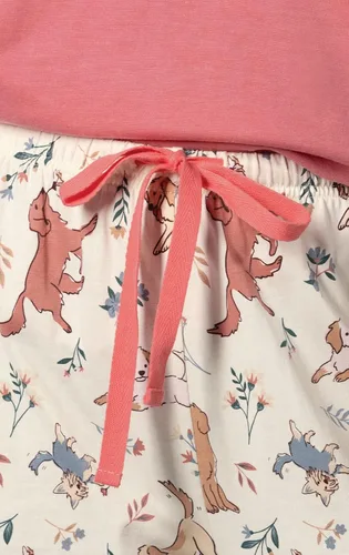 Miniatura 4 de PajamaGram Conjuntos de pijamas para mujer - Pijamas capris 100% algodón para mujer