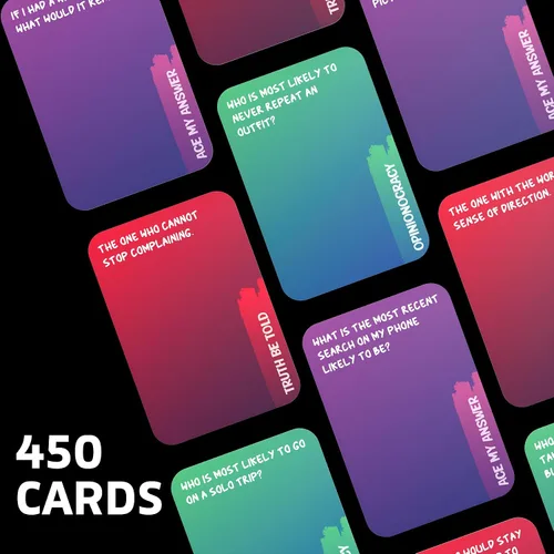 Miniatura 3 de Juego de fiesta sin revestimiento para adultos a partir de 21 años, divertido juego de cartas social e interactivo para noche