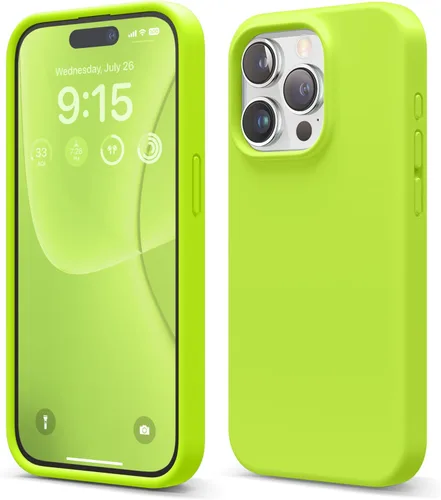 Miniatura 22 de elago Compatible con Funda para iPhone 15 Pro, Funda de Silicona Líquida, Cubierta Protectora de Cuerpo Completo, Resistente a Golpes, Funda Delgada