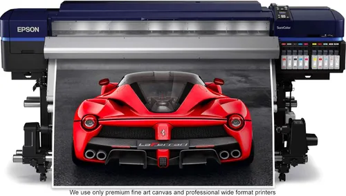 Miniatura 4 de XOTIKS Ferrari 488 Pista - Arte Fino Giclée Canvas Print Photo Wall Art Display. Estilo profesional de galería, listo para colgar. (702)