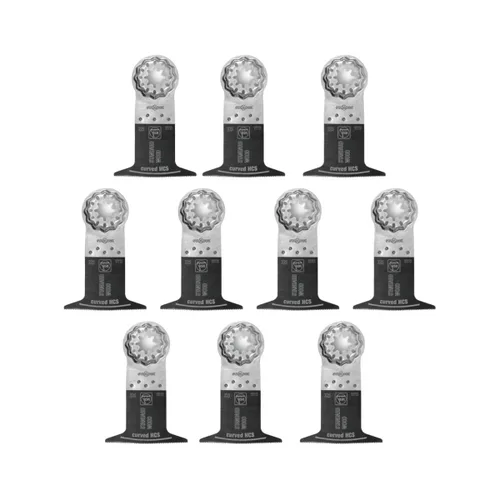 Miniatura 8 de Fein Starlock 6350222727260 - Hoja de sierra curvada estándar E-Cut, corte de precisión para madera, paneles de yeso y plásticos con dientes