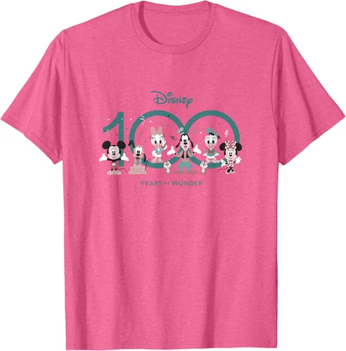 Miniatura 27 de Disney 100 Years of Wonder Mickey & Pals Muted Cute D100 Camiseta, Negro