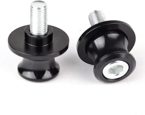 Miniatura 7 de Goldfire 2 piezas 10 mm M10 X1.25 Carretes de brazo oscilante CNC para motocicleta FZR 1000/600R/400 para Kawasaki Z750 /Z750S/ Z750R /ER-6F /ER-6N