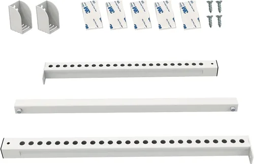 Miniatura 7 de Cerradura de puerta corrediza ajustable, barra de seguridad para puerta corredera, barra de seguridad para ventana, cerraduras de ventana, cerradura