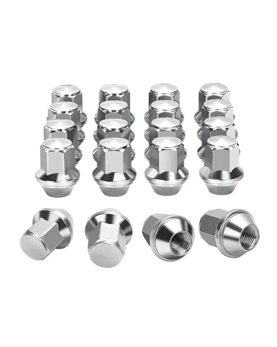 Miniatura 10 de M12x1.5 Tuercas de rueda, tuerca de rueda de asiento de bellota grande de una pieza OEM de fábrica de repuesto para Ford Escape 2001-2025, Ford