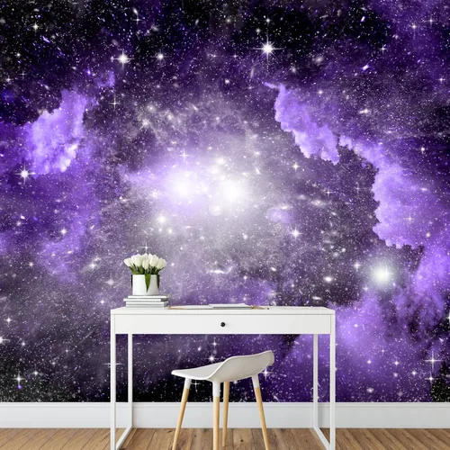 Miniatura 14 de wall26 Mural de pared removible para pared, agujero de gusano cósmico, estrella, galaxia, espacio y astronomía, fantasía y ciencia ficción, arte
