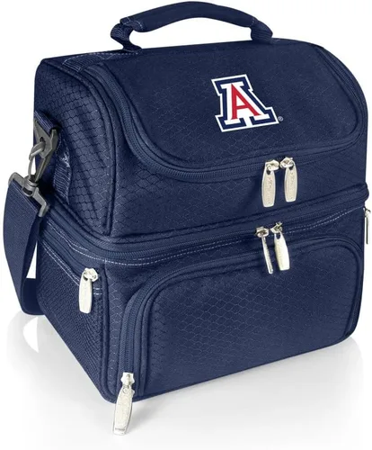 Miniatura 17 de PICNIC TIME NCAA Nebraska Cornhuskers Pranzo - Lonchera aislada con juego de pícnic, bolsa enfriadora para el almuerzo Negro