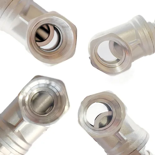 Miniatura 6 de Válvula de compuerta de acero inoxidable 304, válvula de globo rotativa roscada hembra de acero inoxidable NPT de 1/2 "para interruptores de flujo