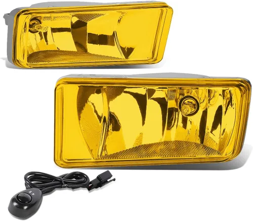 Auto Dynasty Faros antiniebla compatibles con Chevy Tahoe Avalanche Suburban Silverado GMC Yukon XL Sierra 1500 2500 3500 HD 2007-2018, par de luces