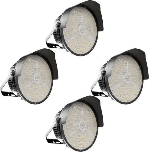 Miniatura 12 de Luces LED de estadio de 350 W para exteriores, luz de mástil alto 52500LM AC100-277V IP65 impermeable 5000 K luz diurna comercial iluminación