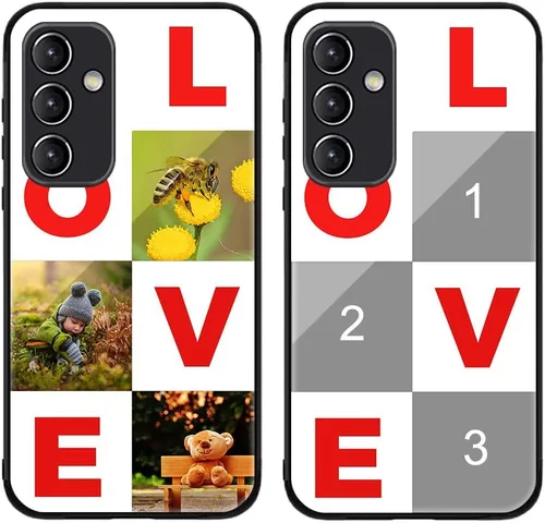 Miniatura 395 de Funda de teléfono personalizada para Samsung Galaxy S22+ / S22 Plus 5G, funda de TPU suave de vidrio templado antiarañazos personalizada con foto