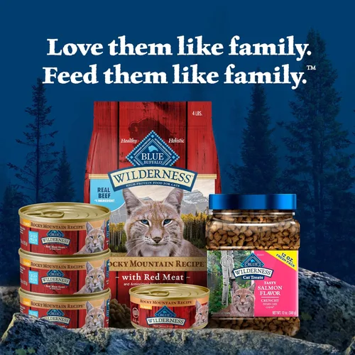 Miniatura 9 de Blue Buffalo Wilderness Alimento seco para gatos adultos, receta de las Montañas Rocosas, receta sin pollo y sin granos hecha con ingredientes