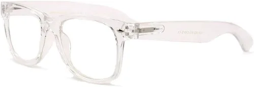 Miniatura 3 de Anteojos de lectura blancos/transparentes, cómodos, elegantes, para lectura, aumento Rx
