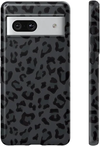 Miniatura 30 de Funda compatible con Google Pixel 7a, 2 en 1, delgada, resistente, híbrida, policarbonato duro, silicona suave, parachoques resistente